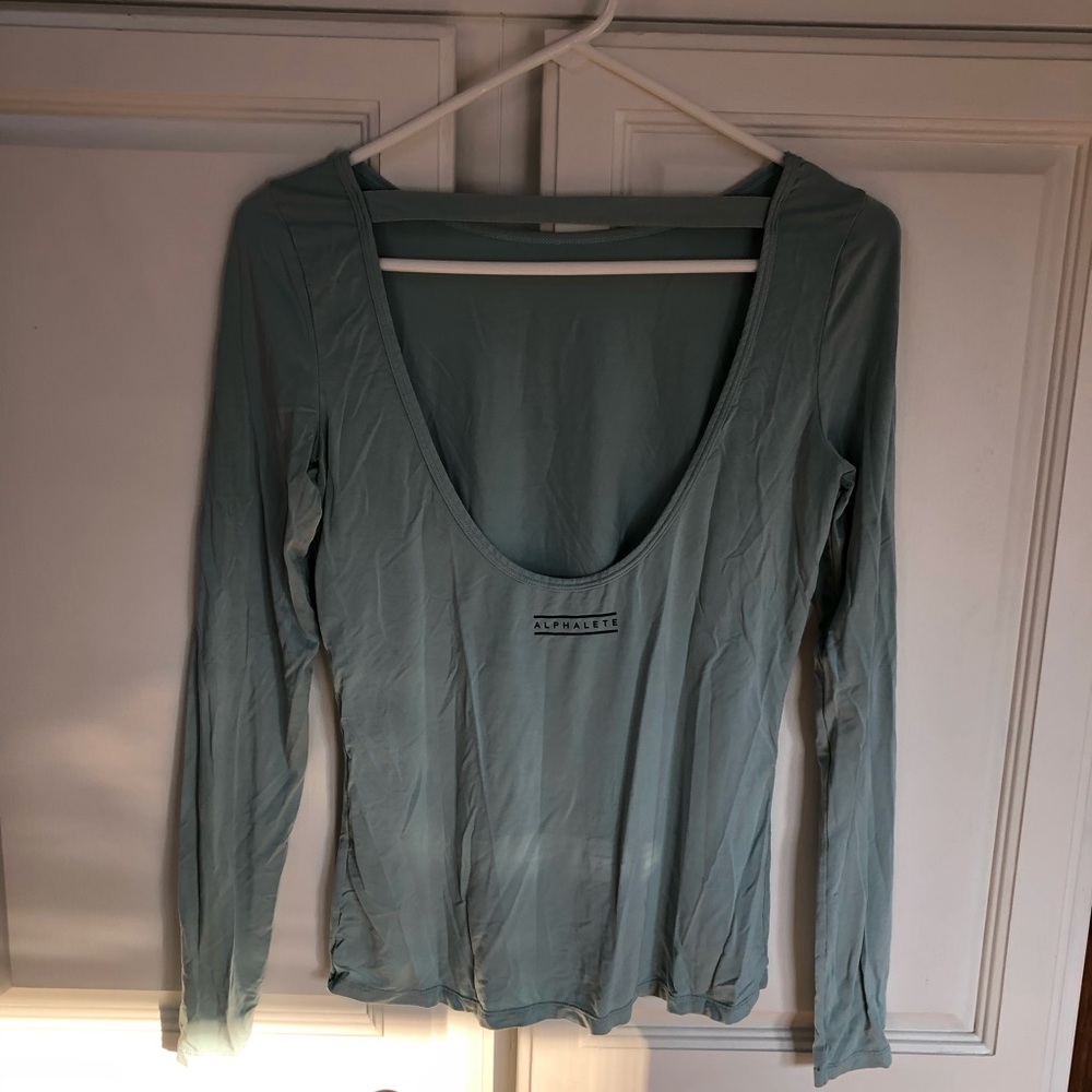 Alphalete athletics mint greens shirt